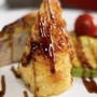Menu55 - Курица Дорблю с моцареллой и беконом
с гарниром по выбору (карт.крокеты или овощи)